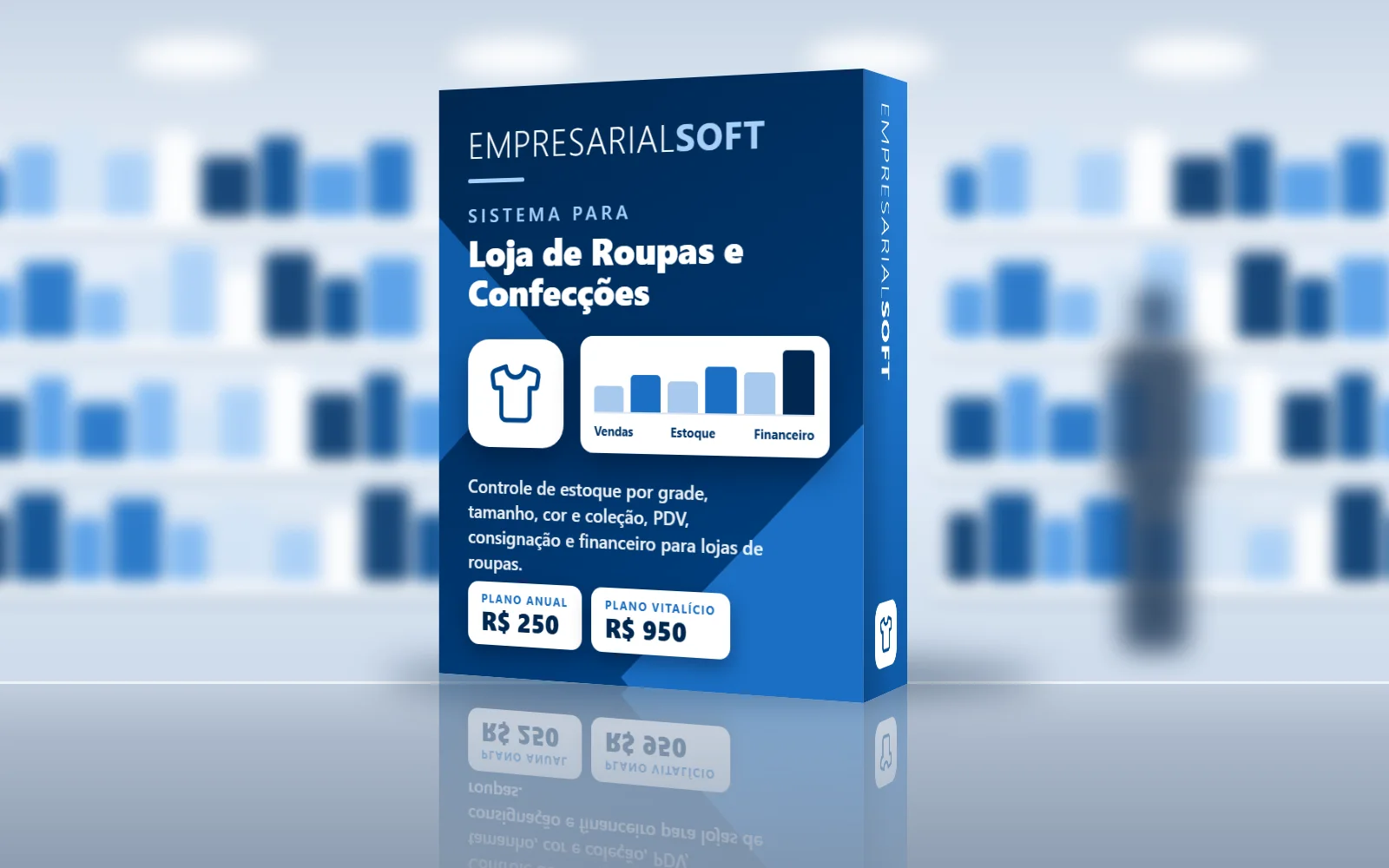 Caixa do Sistema para Loja de Roupas e Confecções