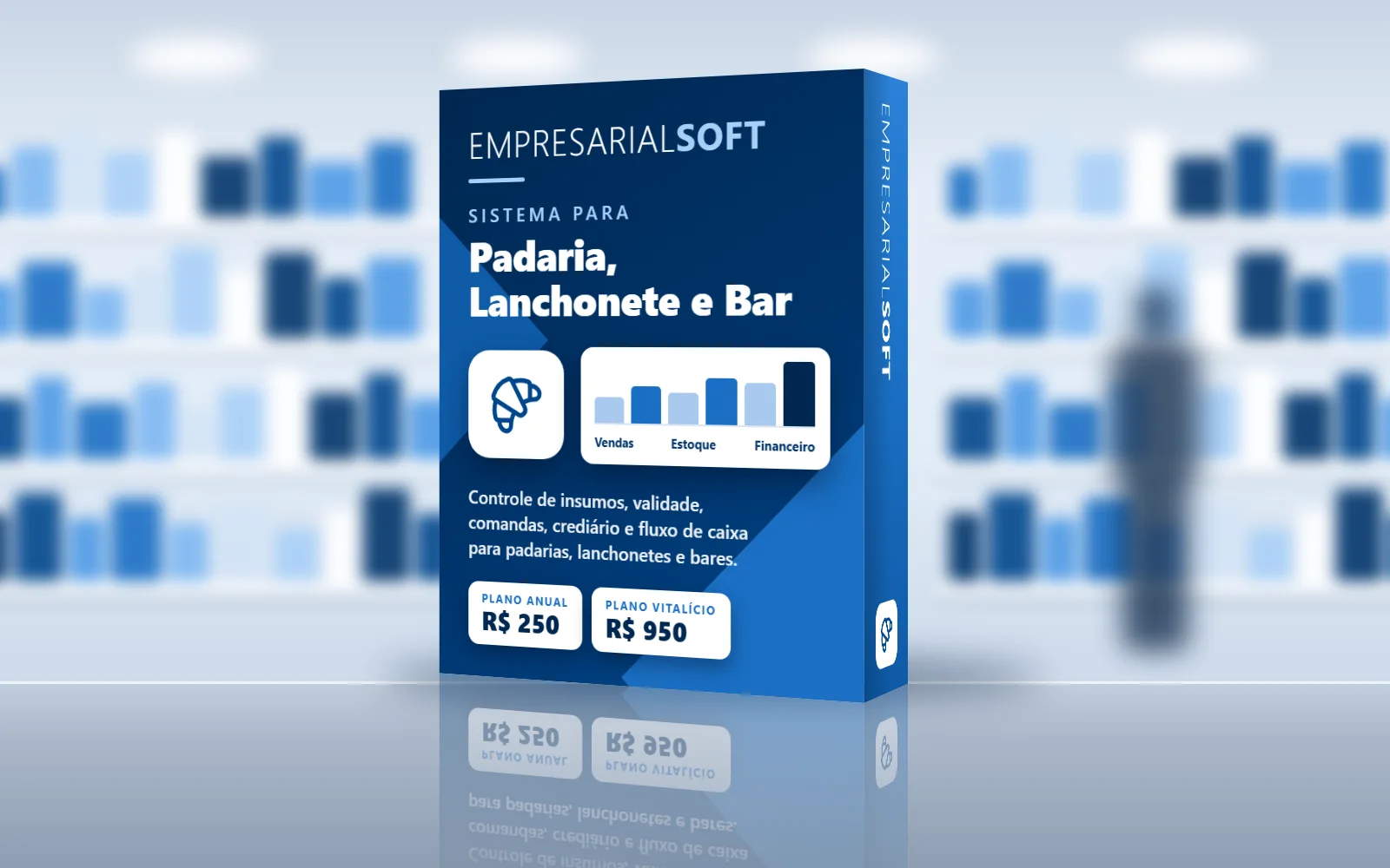 Caixa do Sistema para Padaria, Lanchonete e Bar
